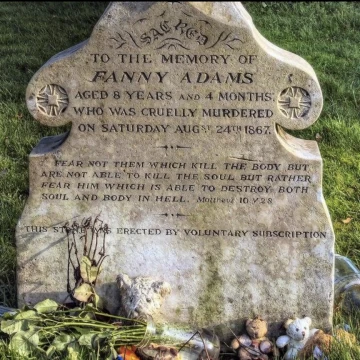 sweet fanny adams grave