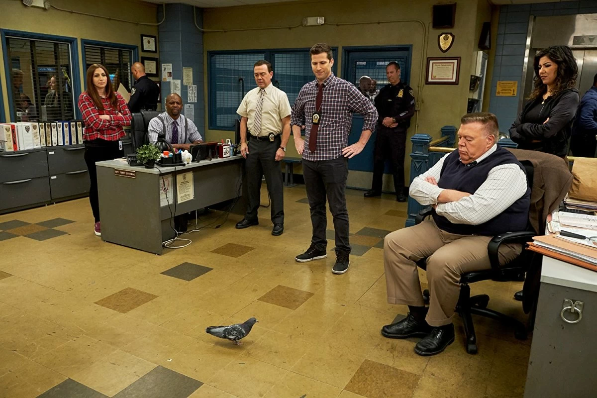 Brooklyn NIne-Nine has a surprising amount of information for bird watchers, if you look closely.