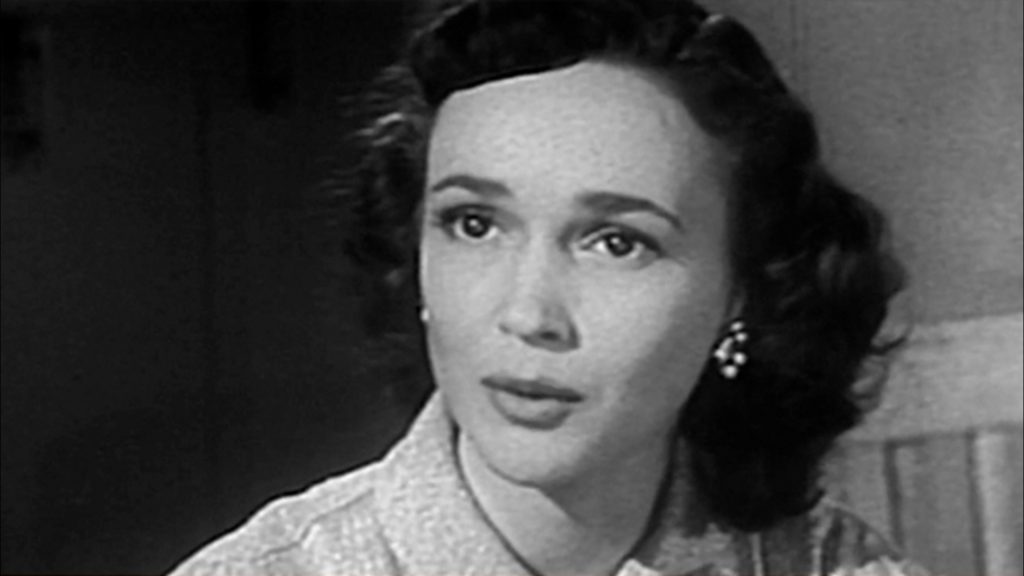 In the "Dragnet" episode, "The Big Betty," Allene Roberts played Elise Bergstrum, the victim of a very cruel scam, a type of con that continues to this day.