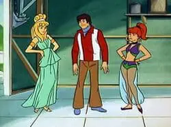 The episode that featured Helen of Troy. "Jeannie" was part of a trend in the 1970s and 1980s, in which live-action TV series were turned into cartoon TV series.