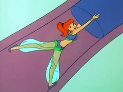 "Jeannie" was part of a trend in the 1970s and 1980s, in which live-action TV series were turned into cartoon TV series.