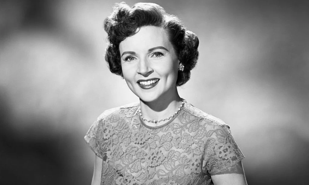 Betty White, in the 1950s, during the period when she starred on two sitcoms, "Life with Elizabeth" and "Date with the Angels."