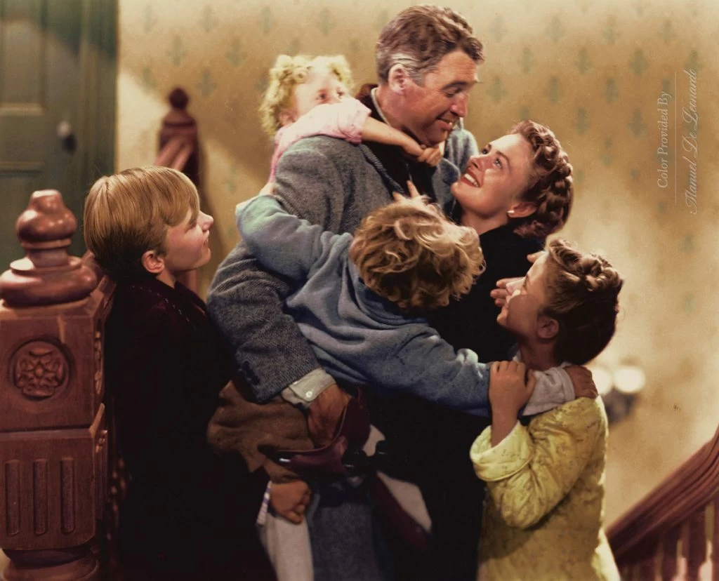 When "It's a Wonderful Life" was colorized, many directors, such as Frank Capra and Steven Spielberg, opposed it.