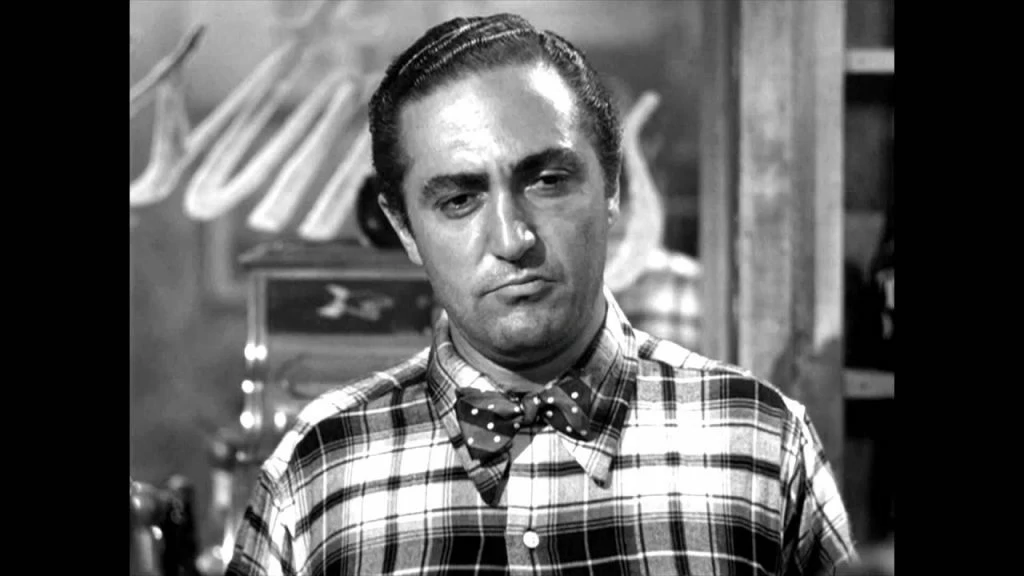 Sheldon Leonard had a small part in It's a Wonderful Life, but if you've seen the movie, you'll never forget it.