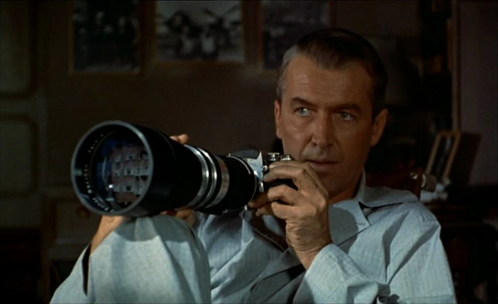 The reason "It's a Wonderful Life" is no longer shown on TV stations hour after hour and day after day has to do with this movie -- "Rear Window."