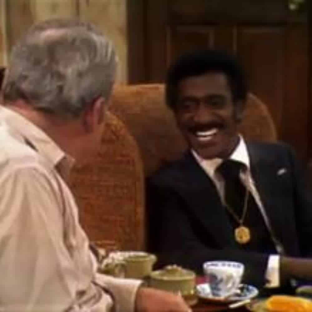 Sammy Davis, Jr., sat in Archie Bunker's chair, in what became a beloved episode of "All in the Family."