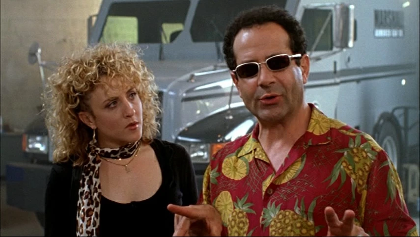 Bitty Schram played Sharona, Monk's sidekick. Tony Shalhoub, of course, played Monk.