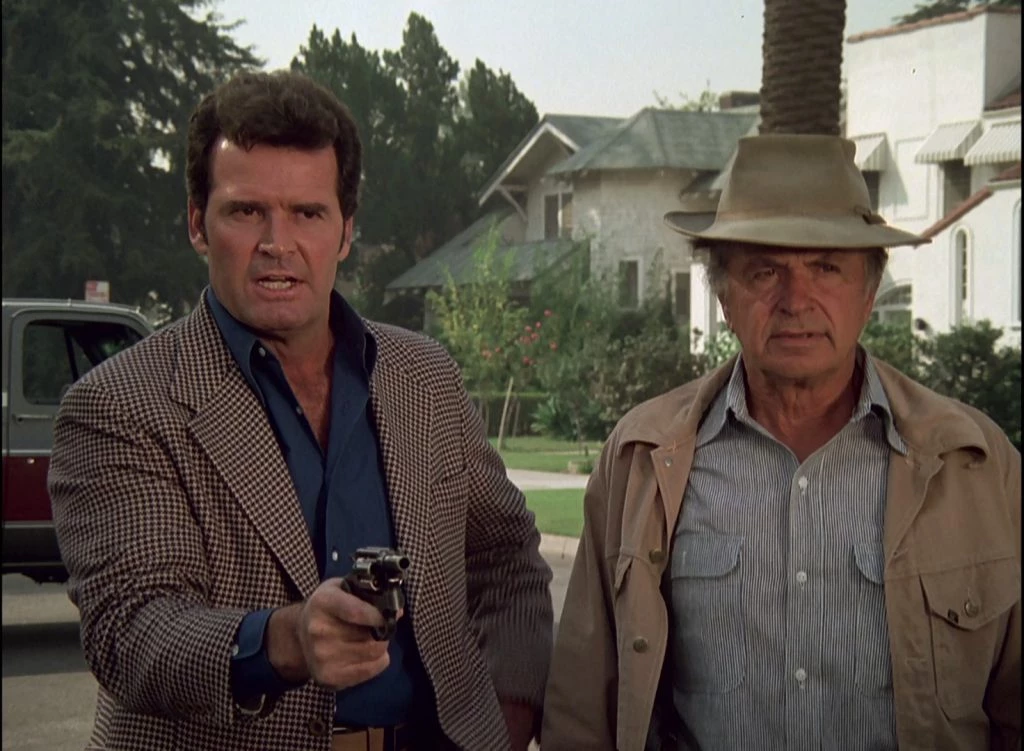 James Garner and Noah Beery made an excellent father and son team on "The Rockford Files."