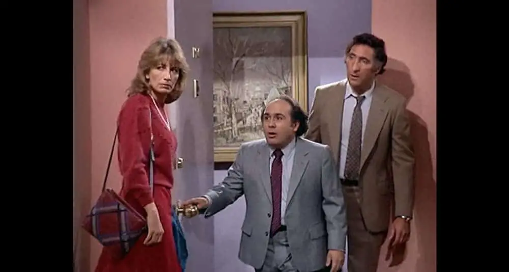 In a moment made for sitcom aficionados, Penny Marshall of "Laverne & Shirley" once had a cameo as herself on "Taxi."