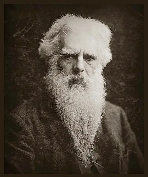 Eadweard Muybridge, a famous photographer whose work helped to lead to the creation of the motion picture industry. Plus, he murdered a guy.