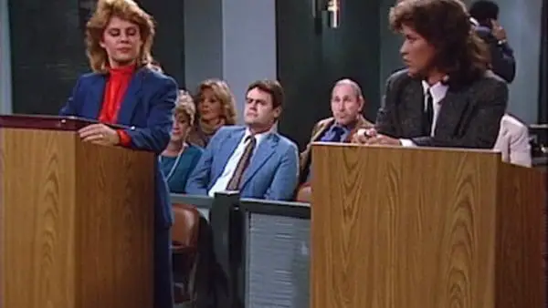 In "The Facts of Life" episode, "The Rich Aren't Different," Blair sues Jo over a broken watch.