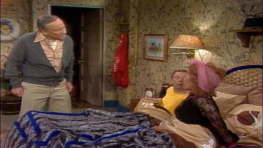 Norman Fell and Audra Lindley's last appearance as a TV married couple was in a "Three's Company" episode titled, "Night of the Ropers."