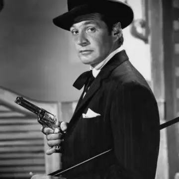 Gene Barry starred as "Bat Masterson" in the late 1950s and early 1960s.