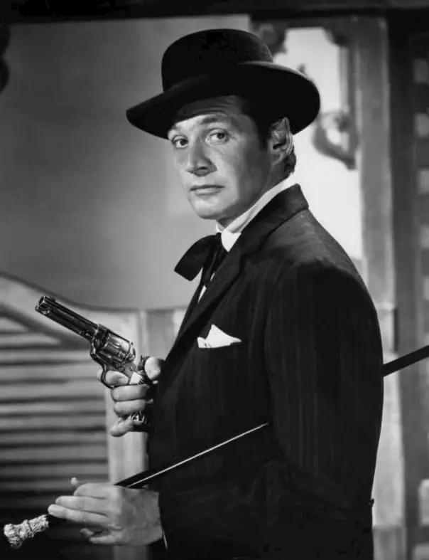 Gene Barry starred as the title character in the TV western, "Bat Masterson" (1958-1961).
