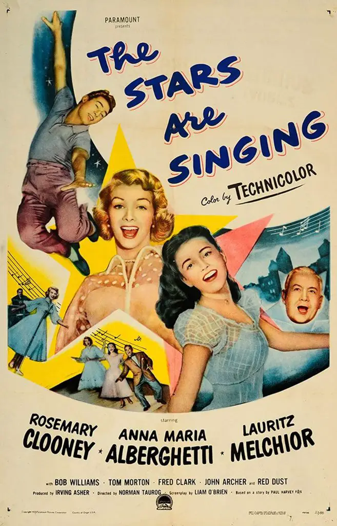 Bob Williams and his dog, Red Dust, were co-stars in the 1953 movie musical, "The Stars Are Singing."