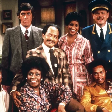 "The Jeffersons" had one of the most memorable TV themes of all time: "Movin' On Up."