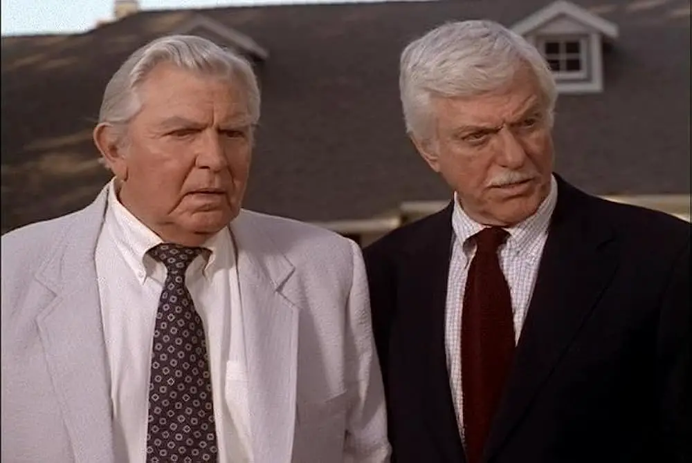 Andy Griffith's last appearance on TV as Ben Matlock was in a "Diagnosis Murder" episode.