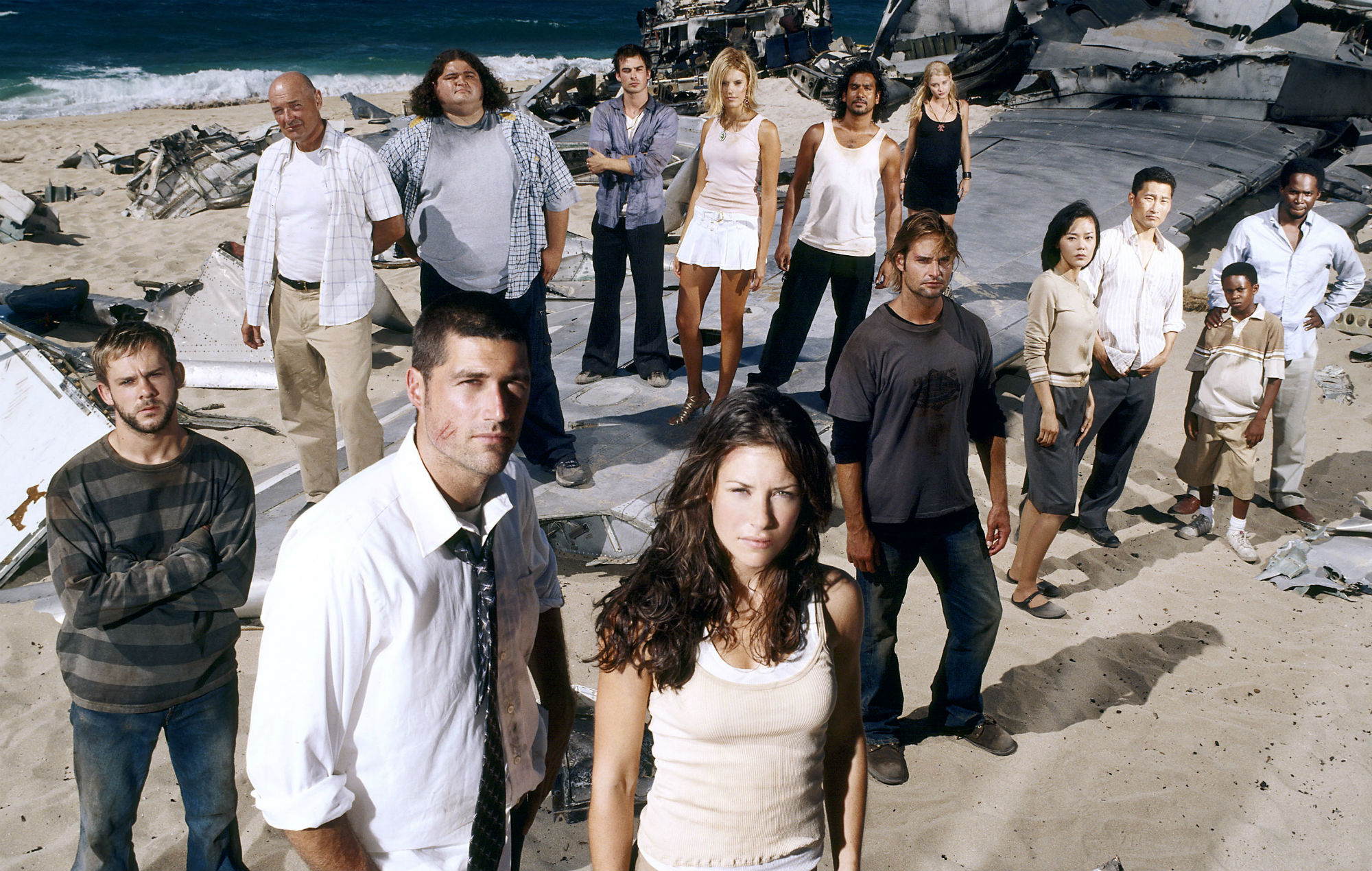 As you can see, the ABC series "Lost" had a large cast.