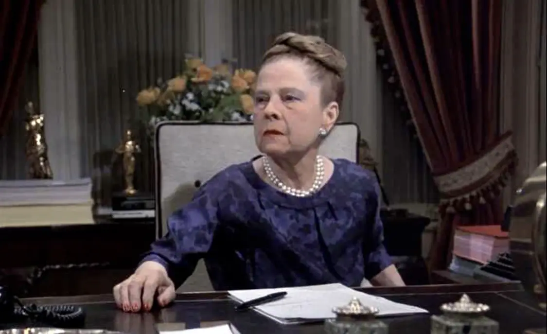 Ruth Gordon played Abigail Mitchell, one of Lieutenant Columbo's most wily adversaries.