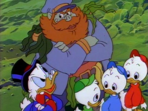 "DuckTales" was one of the many TV cartoons to use the Bermuda Triangle as a plot device.